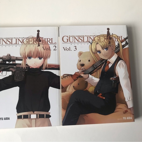 Gunslinger girl manga volumes 1,2,3 - Picture 7 of 8